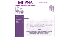 Desktop Screenshot of mlpna.com
